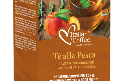 A modo mio kompatibilne kapsule italian coffee te alla pesca
