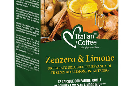 A modo mio kompatibilne kapsule italian coffee zenzero and limone