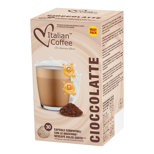 Dolce gusto kompatibilne kapsule italian coffee cioccolatte 30 kom