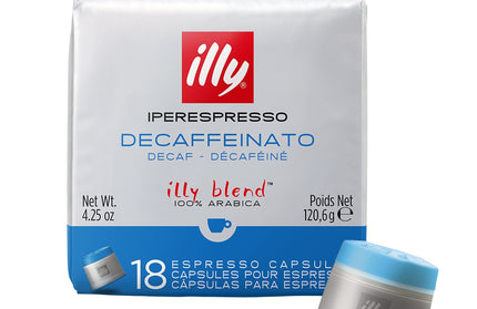Illy iperespresso kompatibiline kapsule decaffeinato