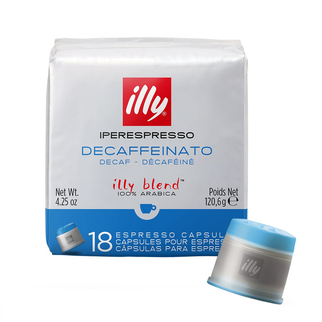 Illy iperespresso kompatibiline kapsule decaffeinato