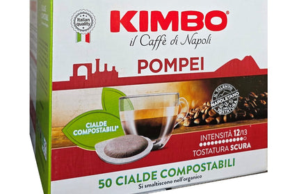 Kimbo ese pods, cialde, kafa u filter jastucicima, Pompei