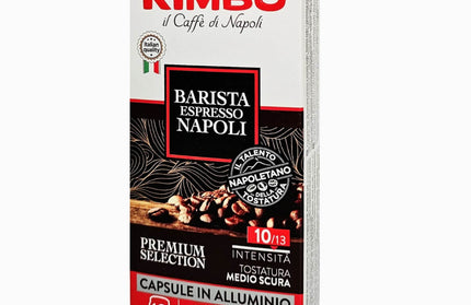 Nespresso kompatibilne alu kapsule kimbo barista espresso napoli