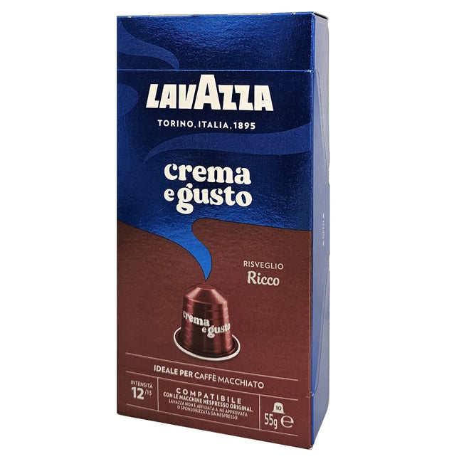 Nespresso kompatibilne alu kapsule lavazza crema e gusto ricco