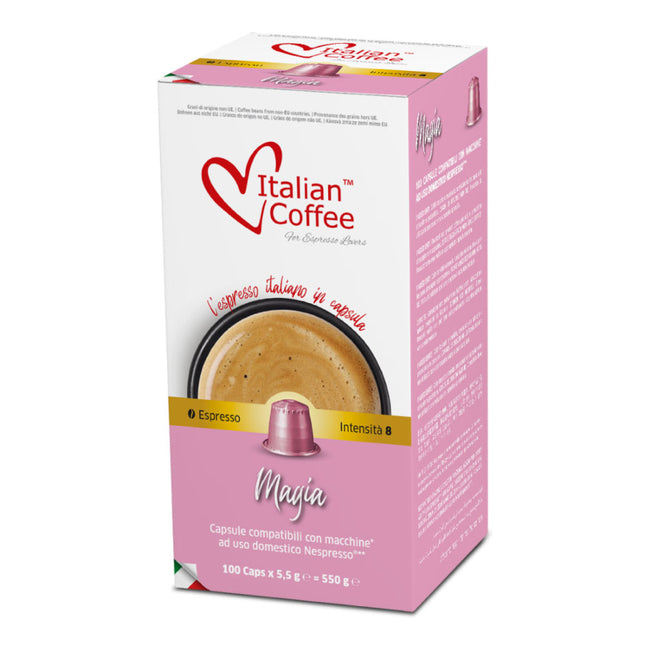 Nespresso kompatibilne kapsule italian coffee magia 100 kom
