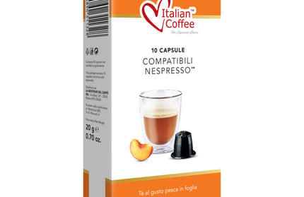 Nespresso kompatibilne kapsule italian coffee te pesca