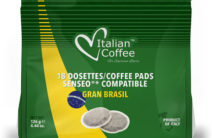 Senseo kompatibilne kapsule italian coffee brazil