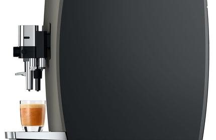 Aparat za kafu Jura E8 dark inox, bočna strana