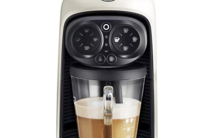 Aparat za kafu Lavazza A Modo Mio Desea krem bijeli, detalj puna šolja