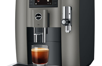 Aparat za kafu na zrno Jura E8 dark inox