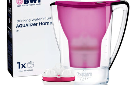 BWT Aqualizer bokal za vodu sa Magnezijum filtracijom, ljubičasti