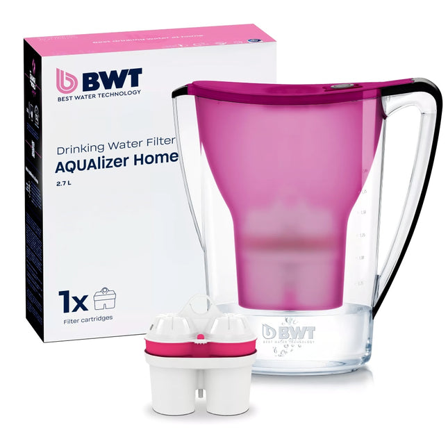 BWT Aqualizer bokal za vodu sa Magnezijum filtracijom, ljubičasti