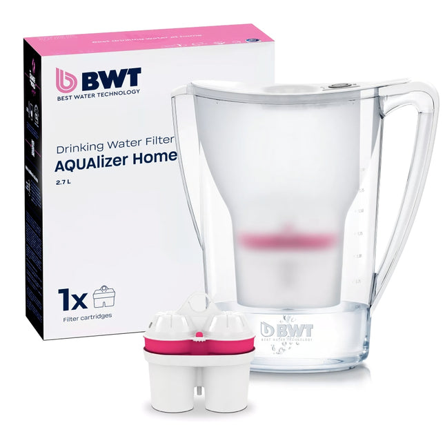 BWT Aqualizer bokal za vodu sa Magnezijum filtracijom, bijeli