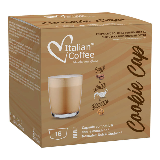 dolce gusto kompatibilne kapsule italian coffee cookie cap