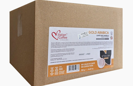Italian Coffee ESE pods/cialde/kafa u filter jastučićim, Gold Arabica