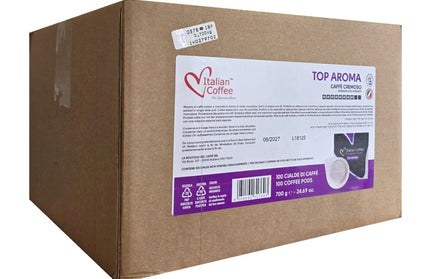 Italian Coffee ESE pods/cialde/kafa u filter jastučićim, Top Aroma