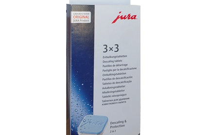 Jura tablete za uklanjanje kamenca u kafe aparatima, 2 u 1, 3×3