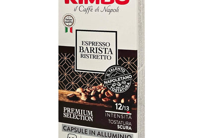 Nespresso kompatibilne alu kapsule Kimbo Espresso Barista Ristretto