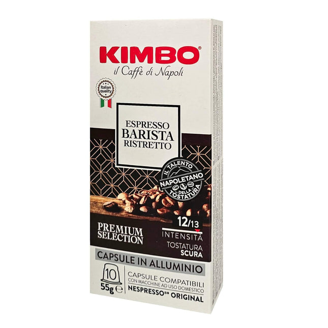 Nespresso kompatibilne alu kapsule Kimbo Espresso Barista Ristretto