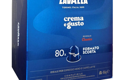 Nespresso kompatibilne alu kapsule Lavazza Crema e Gusto Classico 80 kom