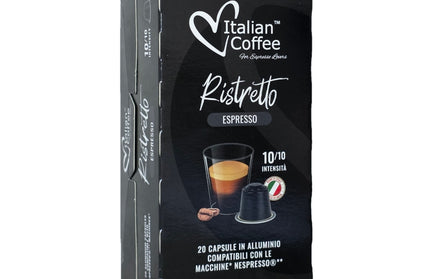 Nespresso kompatibilne kapsule Italian Coffee Ristretto, 20 alu kapsula